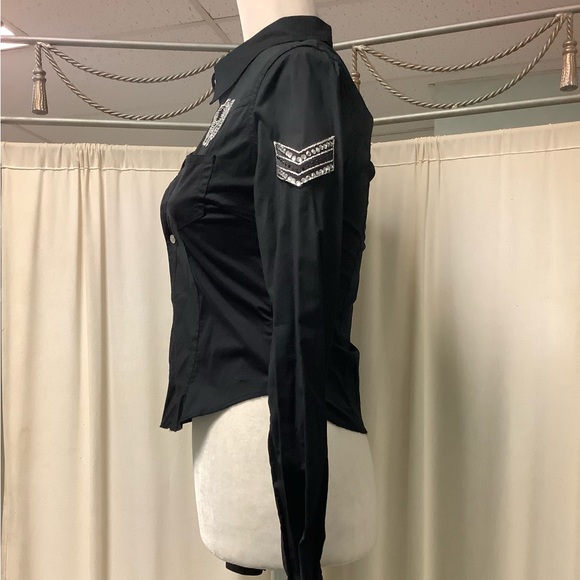 Phard cropped button up collared shirt - Picture 3 of 15